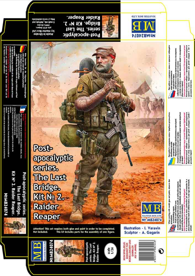 Master Box 24074 Raider Reaper The Last Bridge 1/24 – immagine 2