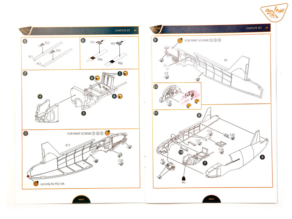 Clear Prop! CP72036 Culver PQ-14 A/B 1/72 – image 7