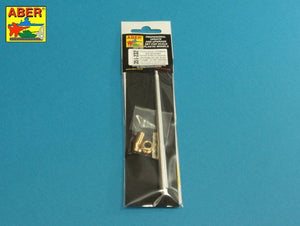 Aber 35l-232 10.5cm KwK L/70 barrel with perforated muzzle brake for German Pz.Kpfw. VII Lowe or VK 7201(K) 1/35 – image 2
