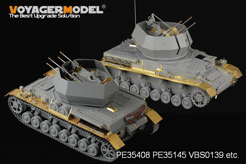 Voyager Model PE35408 WWII German Panzer IV ausf G 20mm Flakpanzer IV &amp;quot;Wirbelwind&amp;quot; For DRAGON 6342 1/35 – Bild 10