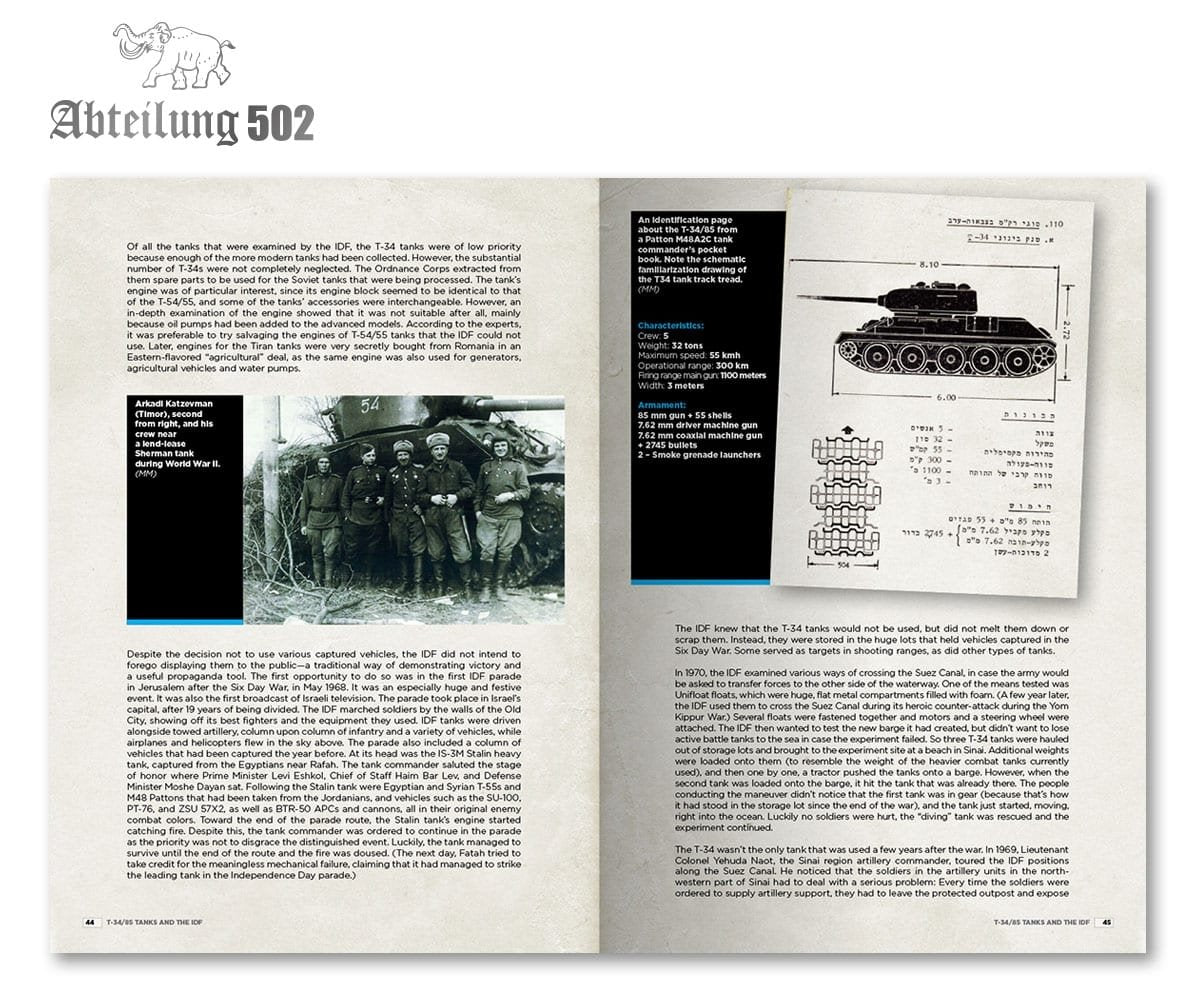 502 Abteilung ABT709 T-34 AND THE IDF THE UNTOLD STORY (MICHAEL MASS / MA&amp;#39;OR LEVY) – Bild 2