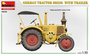 MiniArt 38038 German Tractor D8506 with trailer 1/35 – obrázek 5