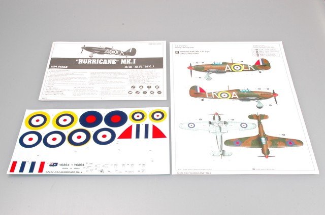 Trumpeter 02414 HURRICANE Mk.I 1/24 – Bild 5