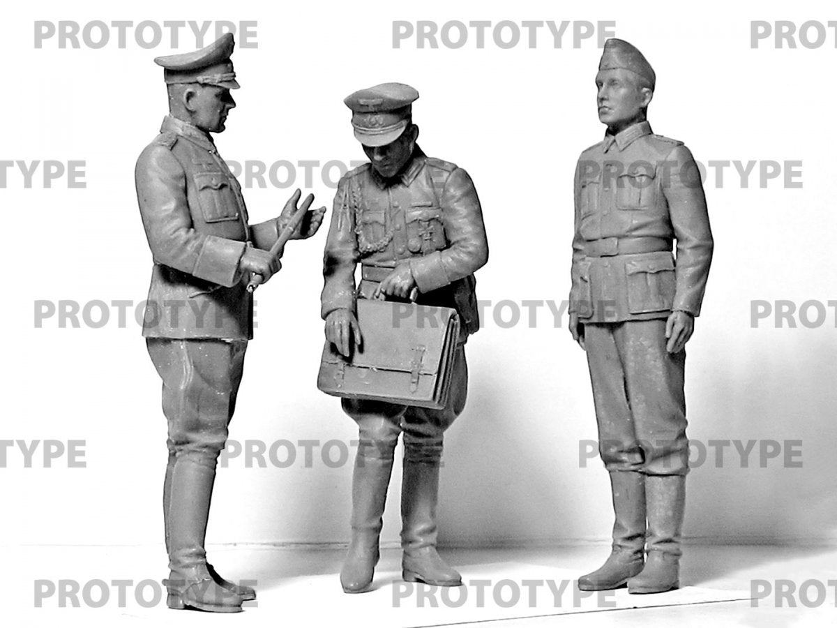 ICM 24020 WWII German Staff Personnel 1/24 – Bild 4