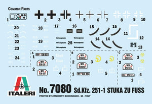 Italeri 7080 Sd. Kfz. 251/1 Wurfrahmen Stuka zu Fuss 1/72 – image 5