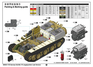 Trumpeter 00935 German Sd.Kfz 173 Jagdpanther Late Version 1/16 – immagine 5