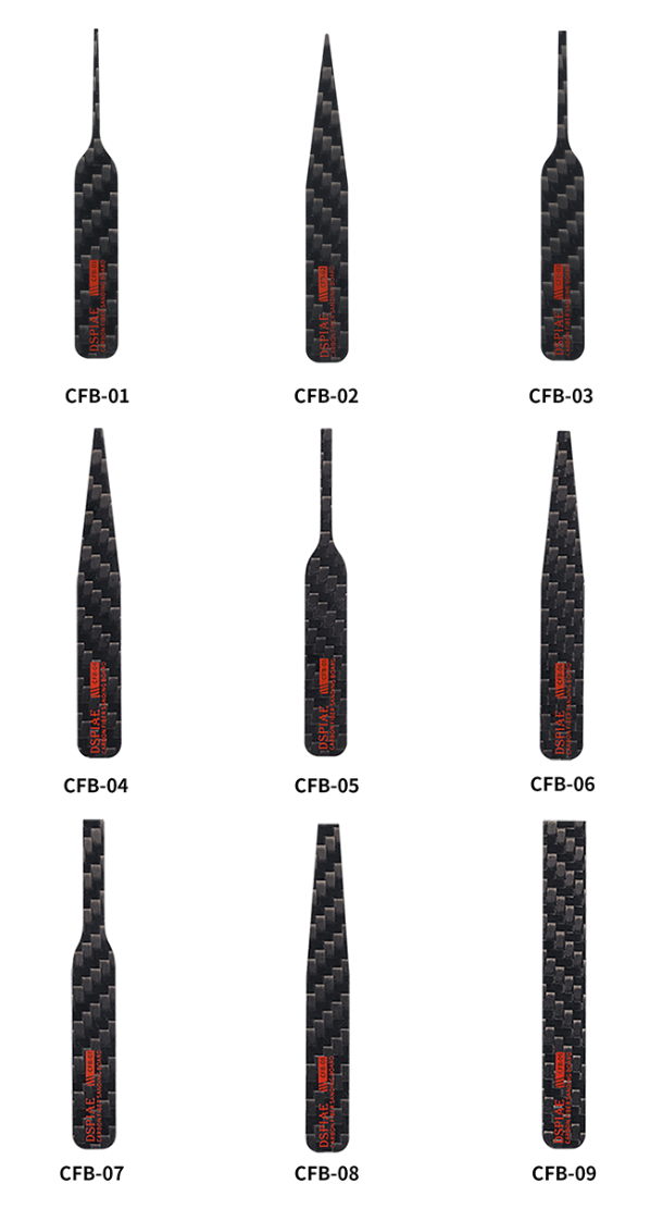 DSPIAE CFB-S03 Carbon Fiber Polishing Plate set – Bild 3