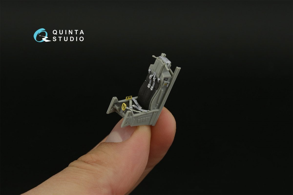Quinta Studio QD48388 F-16A MLU 3D-Printed &amp;amp; colored Interior on decal paper (Kinetic) 1/48 – Bild 8