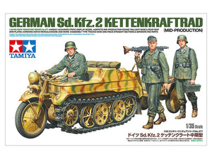 Tamiya 35377 German Sd.Kfz.2 Kettenkraftrad Mid-Production 1/35 – image 2