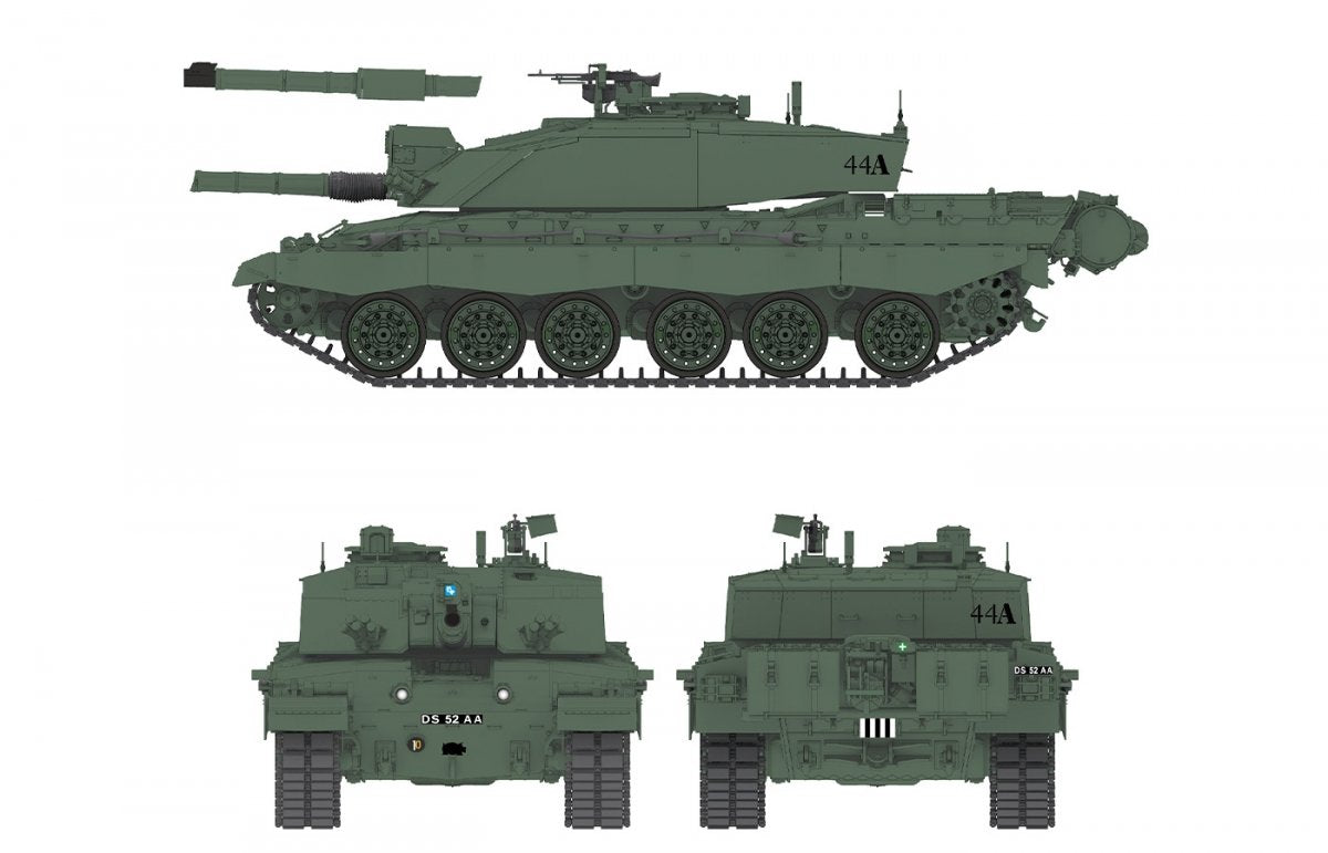Rye Field Model 5062 Challenger 2 with workable track links 1/35 – zdjęcie 5
