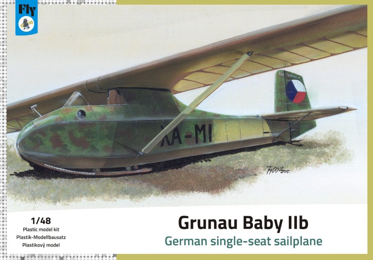 Fly 48022 Grunau Baby IIb France 1 1/48