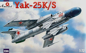 A-Model 72165 Yakovlev Yak-25K/S Soviet Jet Fighter 1/72