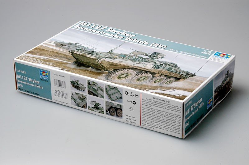 Trumpeter 00395 M1127 Stryker Reconnaissance Vehicle (RV) 1/35 – obrázek 2