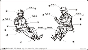 CMK F48103 Vietnam LRRP US Helicopter crew (2 figures) 1/48 – image 2