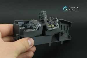 Quinta Studio QD32119 F-15E 3D-Printed &amp;amp; colored Interior on decal paper (Tamiya) 1/32 – Bild 3