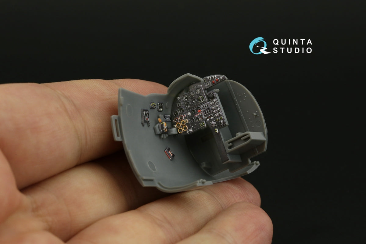 Quinta Studio QDS-48424 Mosquito FB Mk.VI/NF Mk.II 3D-Printed colored Interior on decal paper (Tamiya) (Small version) 1/48 – Bild 6