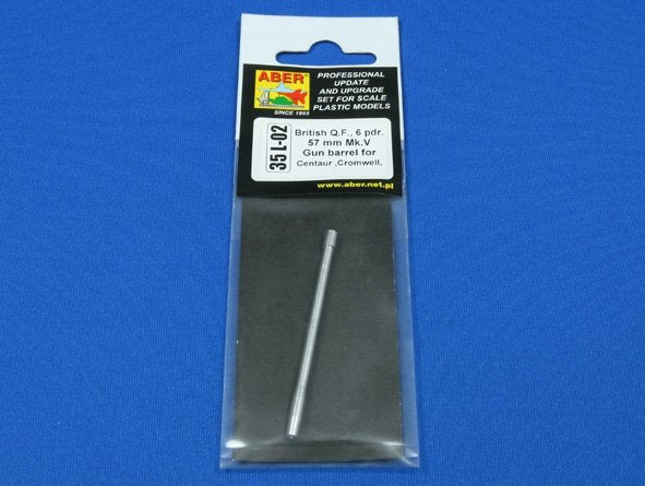 Aber 35L-002 Barrel for Centaur and Cromwell 1 QF, 6 pdr. 57mm Mk.V (1/35) – image 3