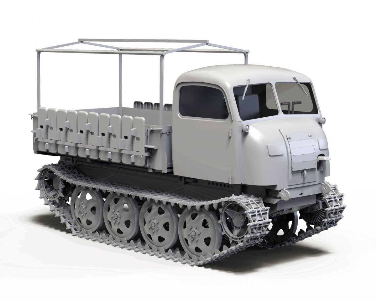 Das Werk DW35026 Raupenschlepper Ost RSO/01 Type 470 1/35 – Bild 3