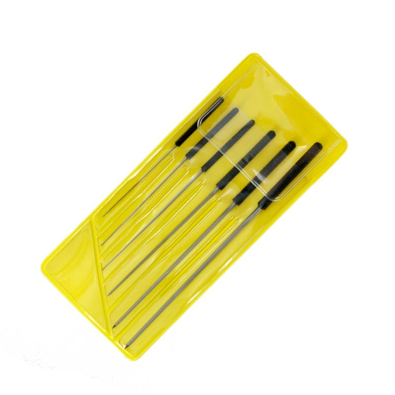 Modelcraft PBR2202 6 Pce Precision Smoothing Broach Set (0.6 - 2.0mm)