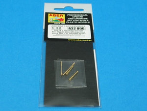 Aber A32006 Set of 2 barrels for German 13mm aircraft machine guns MG 131 (middle type) 1/32 – image 5