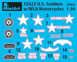 MiniArt 35422 US SOLDIERS WITH WLA MOTORCYCLES 1/35 – Bild 2