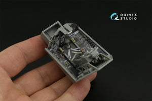 Quinta Studio QD32118 F-117A 3D-Printed &amp;amp; colored Interior on decal paper (Trumpeter) 1/32 – image 2