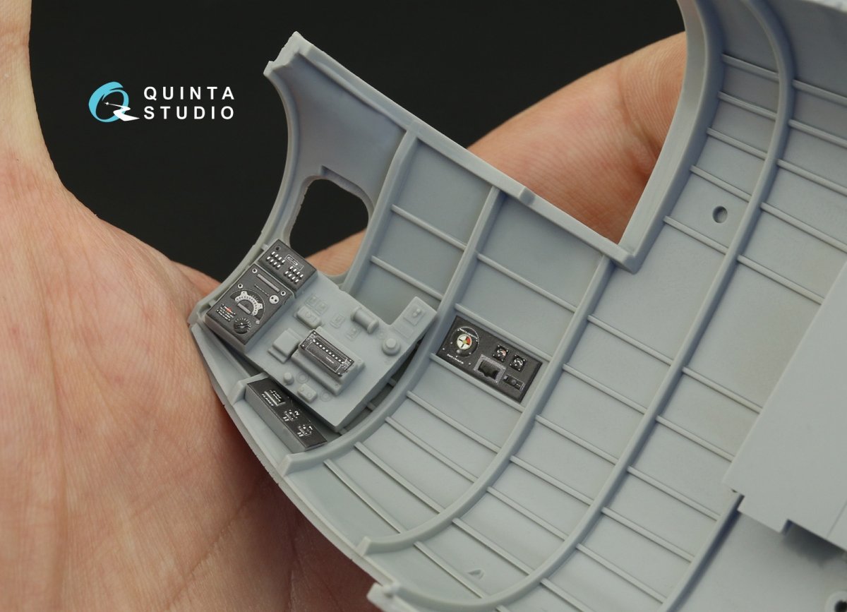 Quinta Studio QD32151 Avro Lancaster B. Mk.I 3D-Printed &amp;amp; colored Interior on decal paper (HK Model) 1/32 – image 13