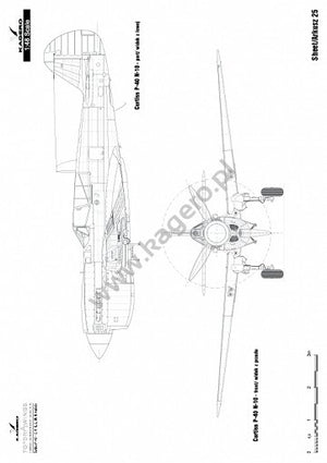 Kagero 7037 Curtiss P-40 F,K,L,M,N models EN/PL – immagine 3