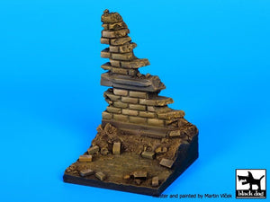 Black Dog D35056 Ruined wall N°3 base 1/35 – obrázek 5