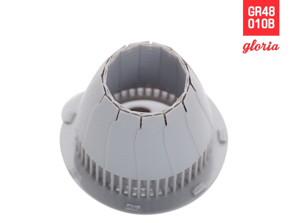 Gloria GR48010B F-14B/D F110-GE-400 Exhaust Nozzle &amp;amp; Afterburner CLOSED TAMIYA/GWH 1/48 – Bild 5