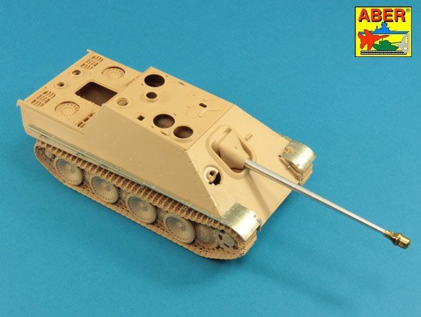 Aber 35L-270 German 8.8cm One part Pak 43/3 L/71 barrel for Jagdpanther Ausf G1 early 1/35 – obrázek 9
