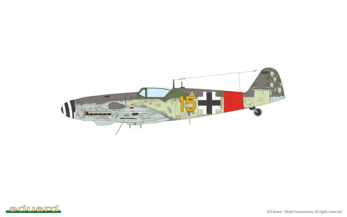 Eduard 82162 Bf 109G-14/ AS 1/48 – obrázek 15