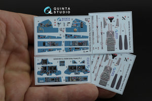 Quinta Studio QD48188 Su-30SM 3D-Printed colored Interior on decal paper (for KittyHawk kit) 1/48 – Bild 2