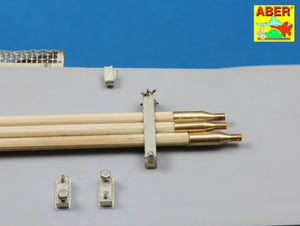 Aber 16052 Barrel cleaning rods with brackets for Tiger II 1/16 – Bild 7