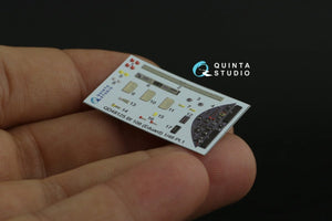 Quinta Studio QD48125 Bf108 3D-Printed &amp;amp; colored Interior on decal paper (Eduard) 1/48 – Bild 9
