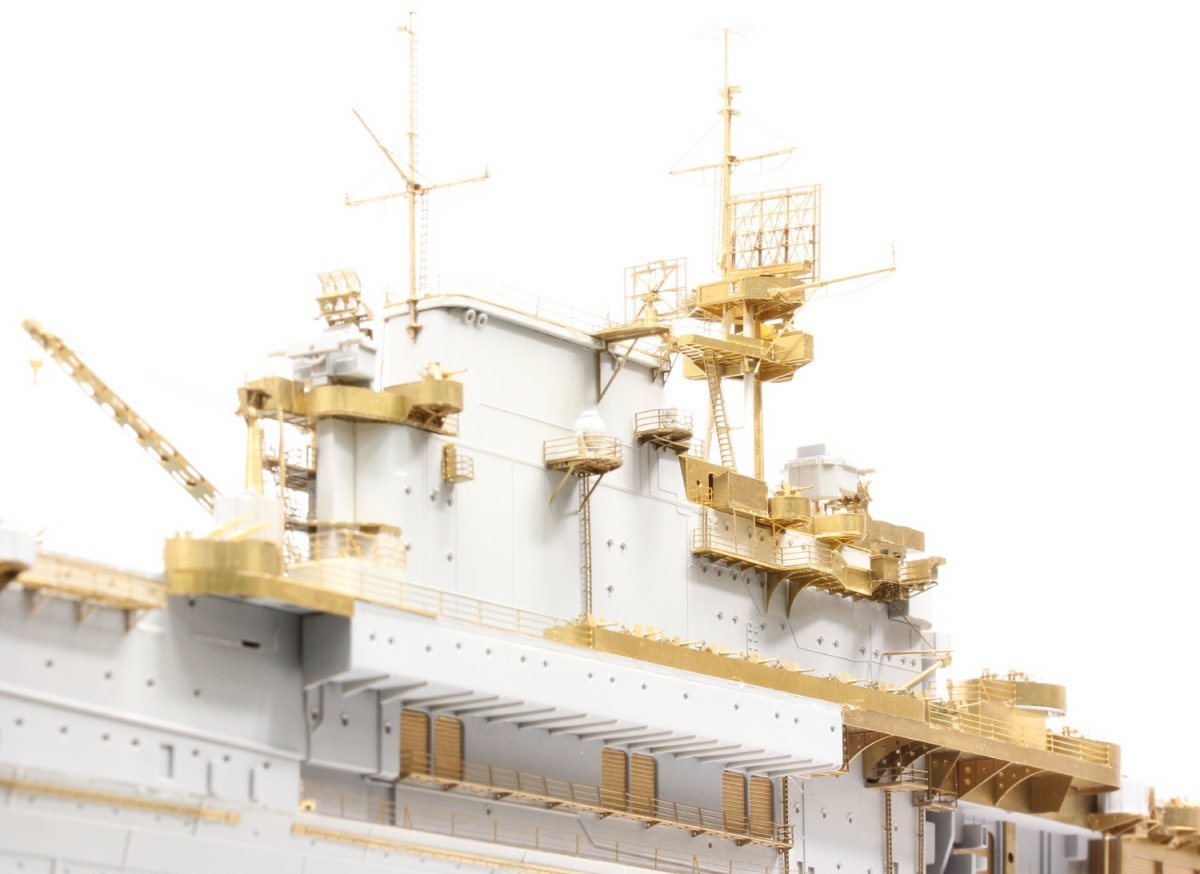Pontos 37031FN USS CV-6 Enterprise 1942 Detail up set (Teak tone wooden deck) 1/350 – Bild 4