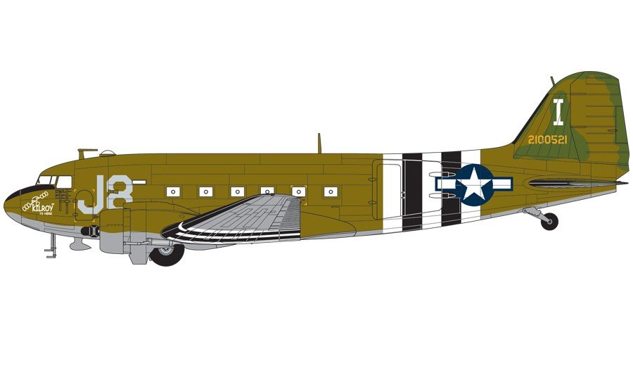 Airfix 08014 Douglas Dakota C-47 A/D Skytrain 1/72 – obrázek 7