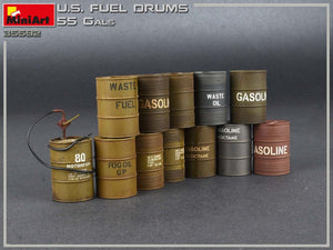 MiniArt 35592 US FUEL DRUMS 55 GALS. 1/35 – immagine 4