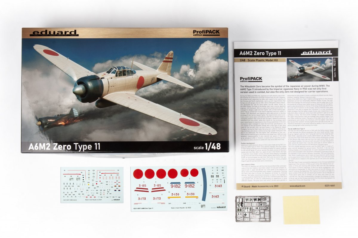 Eduard 82211 A6M2 Zero Type 11 1/48 – imagen 3