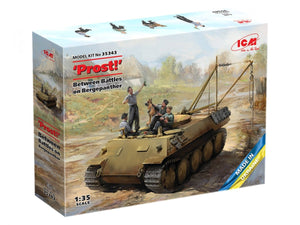 ICM 35343 Prost! Between Battles on Bergepanther WWII German Tankmen with Bergepanther 1/35 – zdjęcie 2