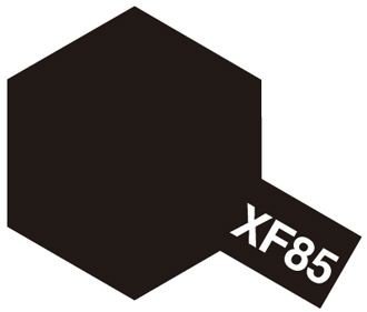 Tamiya XF85 Rubber Black (80385) Enamel Paint – zdjęcie 2