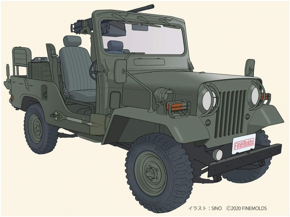 Fine Molds HC03 Historic Costume Girl Type 73 Light Truck With Figure Himeko 1/35 – image 3