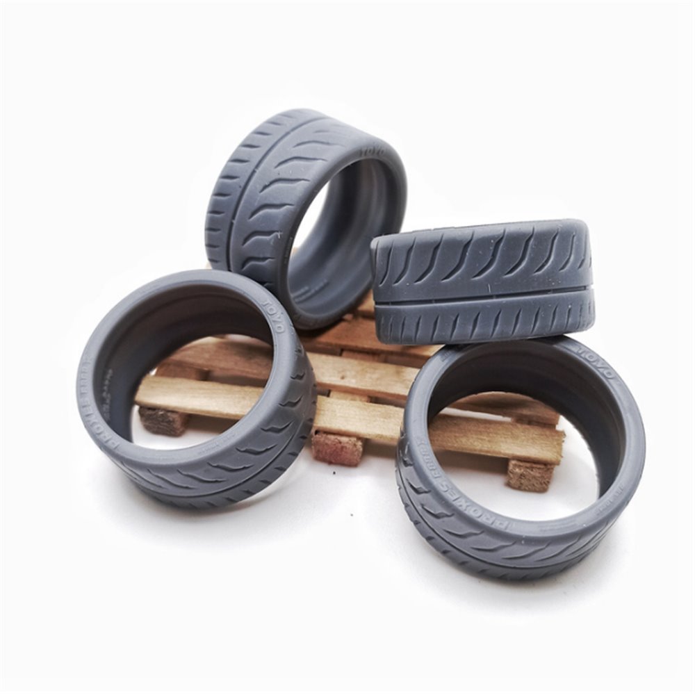 Yamamoto YMPRIM19 Semi Slick Tires 18&amp;quot; Type 1 1/24 – Bild 4