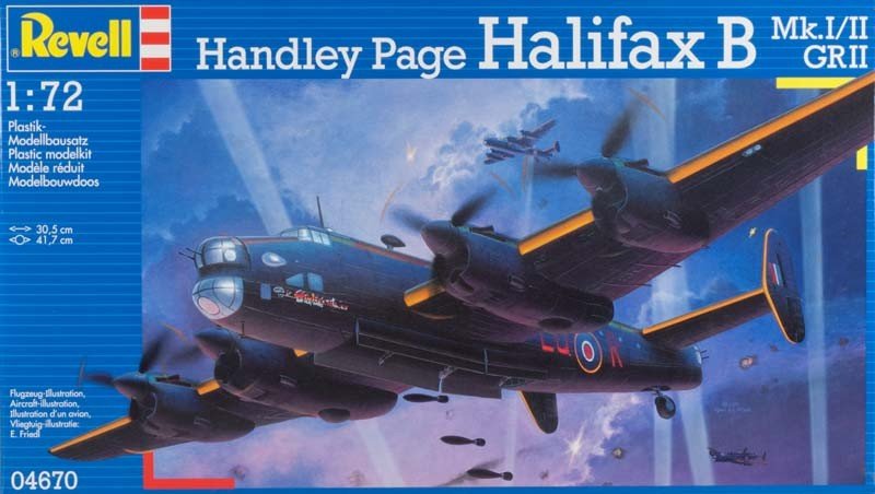 Revell 04670 Handley Page Halifax B Mk.I/II GRII 1/72