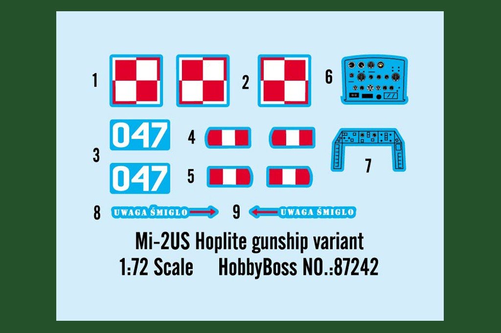 Hobby Boss 87242 Mi-2US Hoplite gunship variant 1/72 – image 4