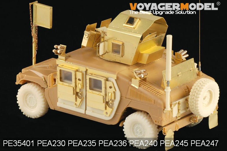 Voyager Model PEA245 Modern HUMVEE/DUMVEE family Super Swaper wheels w/spare wheel (GP) 1/35 – image 2