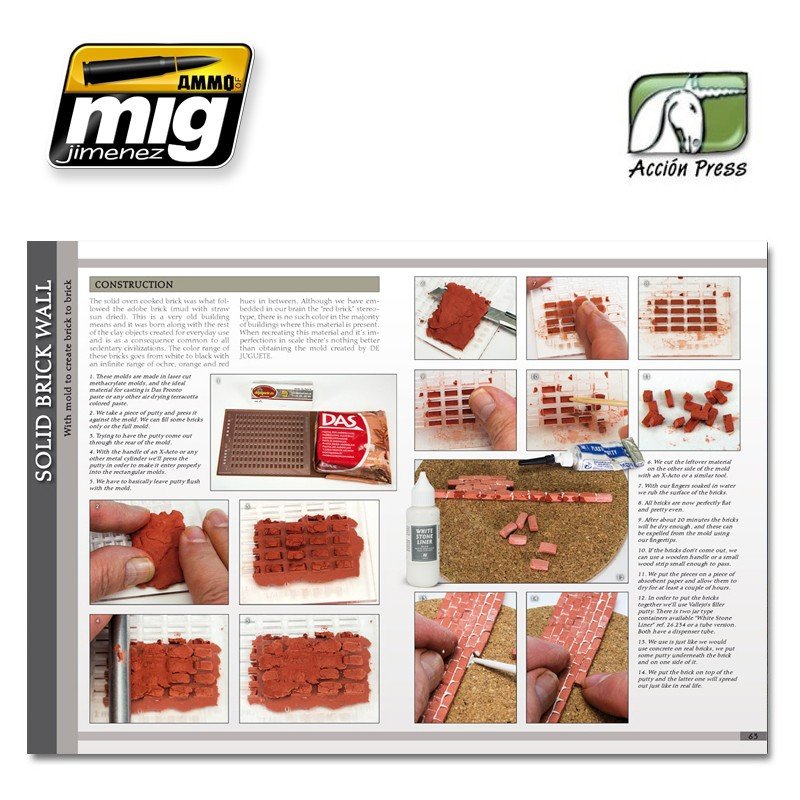 AMMO of Mig EURO0012 Jimenez LANDSCAPES OF WAR: THE GREATEST GUIDE - DIORAMAS Vol.III - Rural Enviroments (English) – image 8