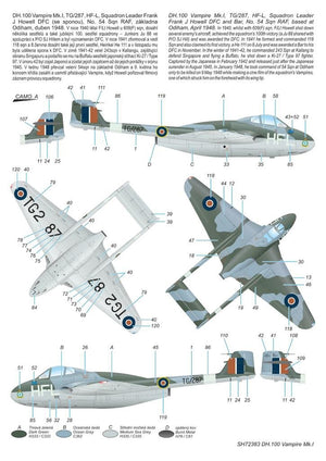 Special Hobby 72383 DH.100 Vampire Mk. I &amp;#39;RAF, RAAF and Armée de l&amp;#39;Air&amp;#39; 1/72 – obrázek 5