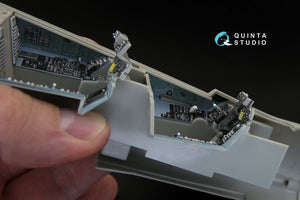 Quinta Studio QD32032 F-14A 3D-Printed &amp;amp; colored Interior on decal paper (for Tamiya kit) 1/32 – image 7