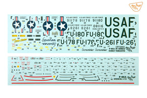 Clear Prop! CP72055 North American F 86 A Sabre in Korea - Early Variants (Advanced Kit) – obrázek 22